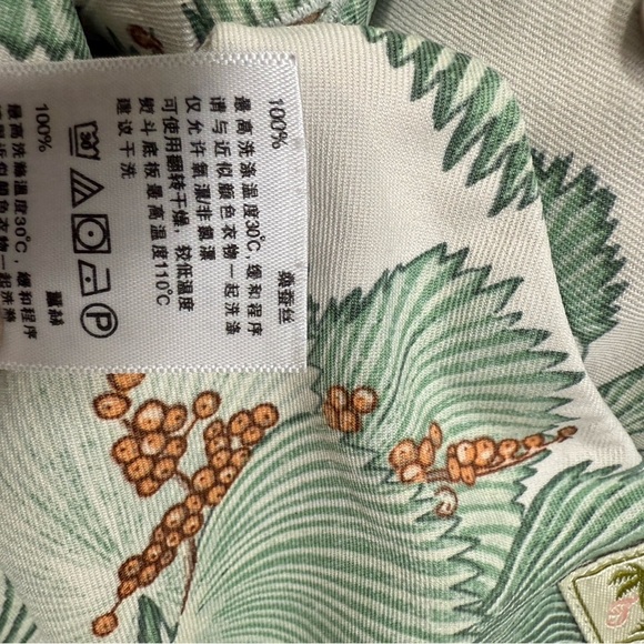 Tommy Bahama Hawaiian 100% Silk Short Sleeve Camp Shirt Size 3XL Original Fit - Picture 10 of 11